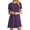 Purple, variant on 2024 Women's Summer Casual T Shirt Dresses Short Sleeve Dress Petite Summer Dresses for Women Trendy Summer Dresses Summer Dresses Clearance