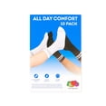 thumbnail image 3 of Fruit of the Loom All Day Comfort Boys Ankle Socks, Sizes 4.5-9, 10-Pack, 3 of 13