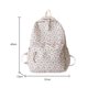 thumbnail image 1 of Mochila escolar coreana para estudiantes, mochilas escolares blancas florales para chicas adolescentes, mochila bonita para mujer, bolsa para libros de marca, mochila de nailon Fivean unisex, 1 of 2
