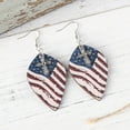 thumbnail image 5 of Gmogad Patriotic Star Earrings - Sparkly Red White Blue Acrylic - 4th of July Accessories for Women, Party, Festive Outfit - Lightweight & Stylish, 5 of 6