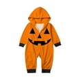 thumbnail image 4 of UJNDER Combinaison à Capuche Imprimée Halloween pour Bébé 6-9 Mois, 4 of 4