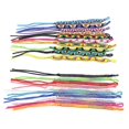 thumbnail image 3 of Adjustable Friendship Bracelets Handmade Nepal Woven Cotton Sliding Knot Closure for Women Men, 10Pcs Colorful Gift Set, 3 of 5
