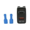 thumbnail image 4 of Style Interrupteur à Bascule, Impact de Voiture Charge Rapide Pratique Installation Facile Double USB Universel pour RV, 4 of 8