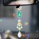 thumbnail image 5 of Receptor De Luz Crystal Light Catcher Devil Eye Planet Metal Wind Chimes para la pared del hogar (verde), 5 of 5