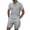 Gray, variant on Mens Tracksuits Sets Quarter Zip Golf Shirts and Shorts 2 Piece Outfits Sport Suits Casual Comfy Sweatsuit Sets with Pockets