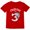 Red, variant on Gift for 3 Year Old Boy Girl Chill Out Shark 3rd Birthday Toddler Kids T-Shirt 5T Navy