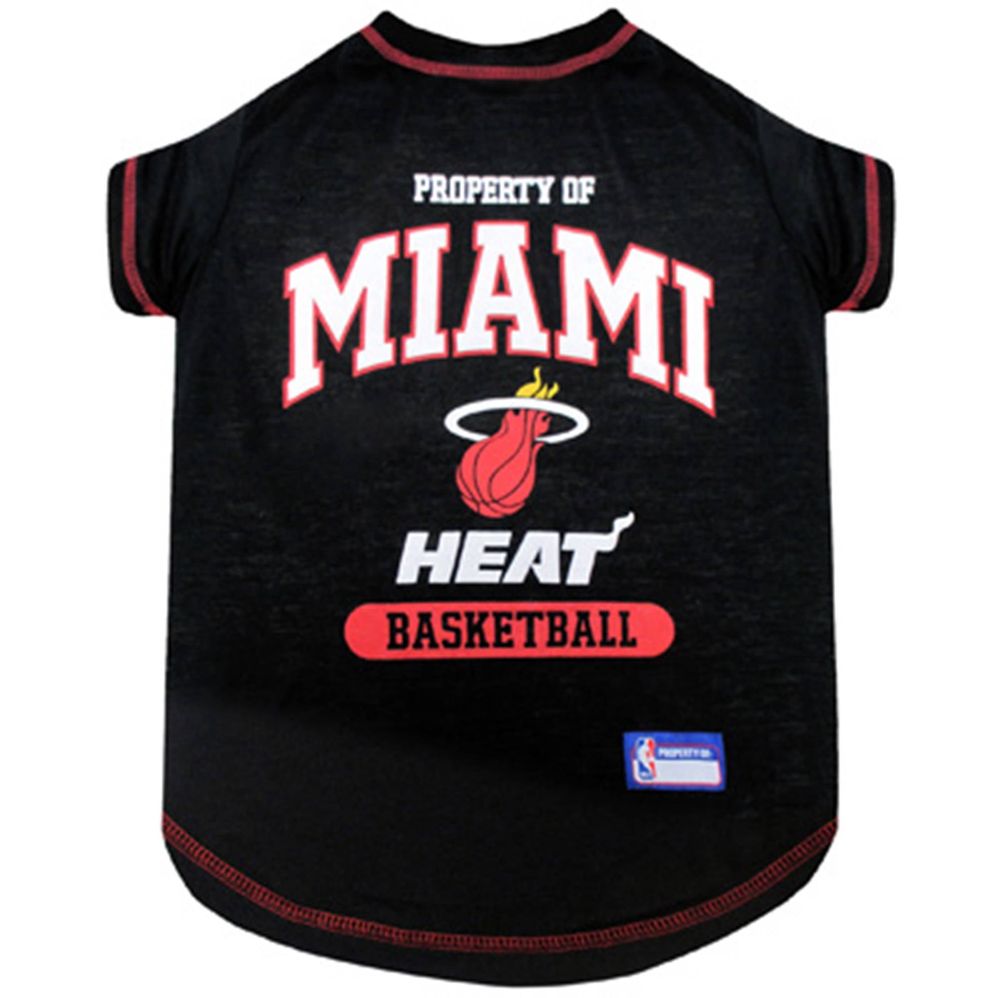 Pet Miami Heat Dog Shirt Medium