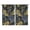 Hawaiian Flor, variant on 2 PCS Botanical Tropical Leaf Kitchen Curtains, 52x84 Inch Vibrant Hawaiian Floral Print Semi-Sheer Tier Curtains for Modern Decor