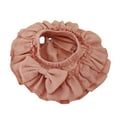 thumbnail image 1 of LIJCC Newborn Infant Baby Girls Solid Color Ruffle Bloomer Skirt Shorts Soft Breathable and Flexible Diaper Covers, 1 of 4