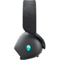 thumbnail image 6 of Alienware AW720H Dual-Mode Wireless Gaming Headset - Dolby Atmos Spatial Sound, Wireless 2.4 GHz, 3.5mm Connector Cable, In-line Controls, Integrated Microphone, Unidirectional - Dark Side of the Moon, 6 of 8