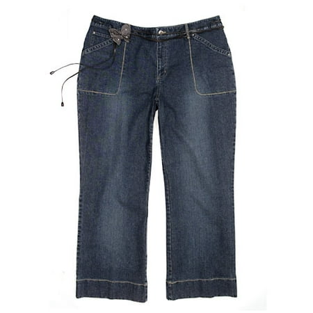 Women's Plus Butterfly Zigzag Jean