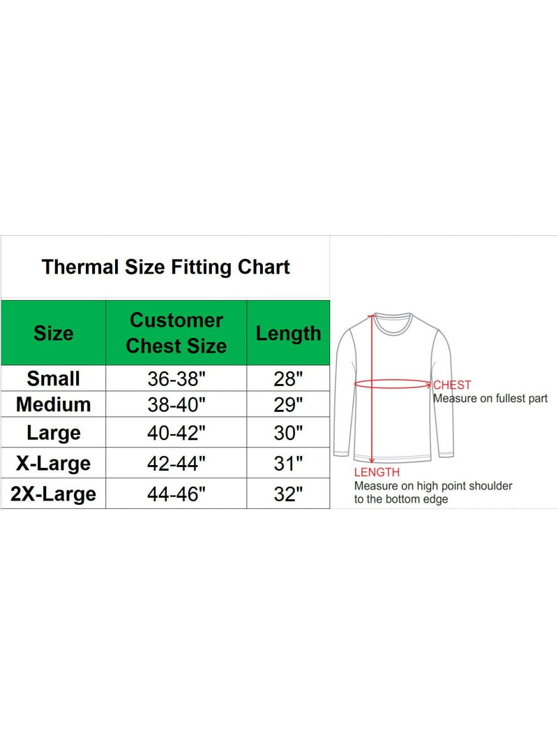 3-Pack Men's Long Sleeve Thermal Shirts (S-5XL) - Walmart.com