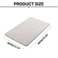 thumbnail image 2 of ACDANC 2026 New Stone Bath Mat Diatomaceous Earth Bath Mat Non-Slip Super Absorbent Stone Bath Mats for Bathroom Quick Drying Diatomite Stone Shower Mat Large Natural Easy to Clean, 2 of 7