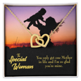 thumbnail image 2 of To Mom Only One Mother Inseparable Necklace, 2 of 7