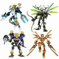 thumbnail image 3 of Bionicle Series Golden Mask Master Skull Warrior Building Blocks Hero Factory Fit Robot Bricks Toys For Boys Kids Christmas Gift Jungle Protector, 3 of 6
