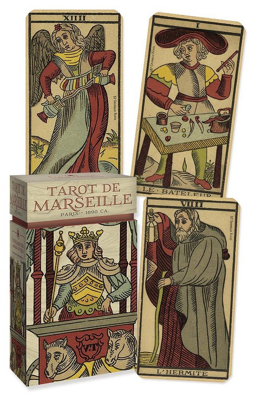 ●○● THE TAROT OF MARSEILLE ●○● Marseille Tarot: Tarot of Marseille Reading Cards Guide in