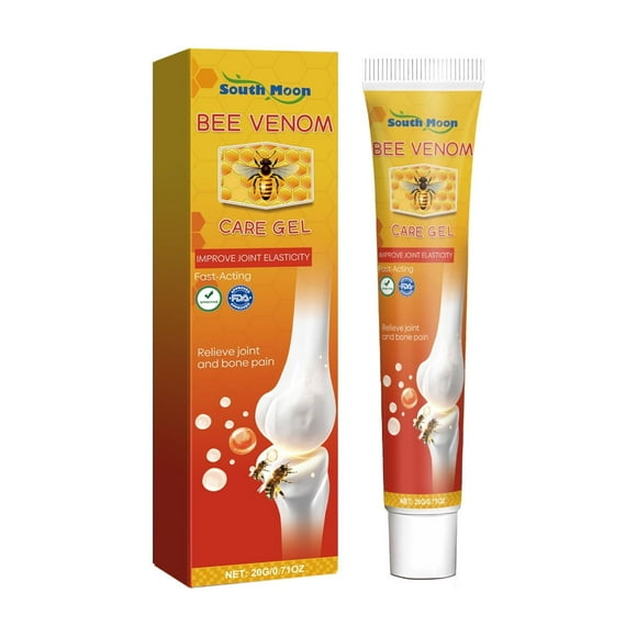 Crema para el cuidado de las articulaciones con veneno de abeja de South Moon, crema de masaje para aliviar el dolor de hombros, cuello, articulaciones y huesos.,1 piezas