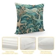 thumbnail image 4 of PHYHOO Short Plush Pillow Covers Seashells Starfish Square Pillow Case for Bedroom, Sofa, Car Decoration Both Sides, 4 of 5