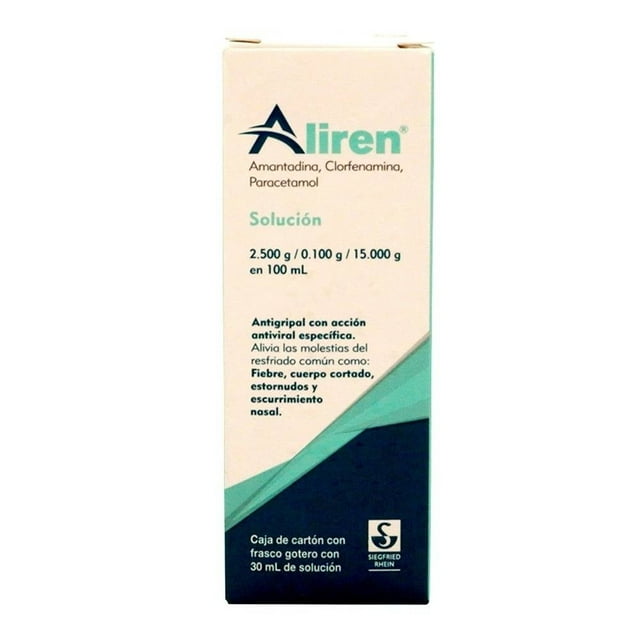 Aliren 2.500 g/0.100 g /15 solución 30 ml