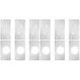 thumbnail image 3 of MLINS 6 Sets Mending Plate Hinge Repair Plate Door Reinforcement Plate Kit, 3 of 8