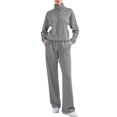 thumbnail image 2 of Pyhlmscde Ensemble de Survêtement Décontracté à Manches Longues pour Femmes, Ensemble de Pyjama pour Femmes, Tenues d'Automne pour Femmes, 2 of 5