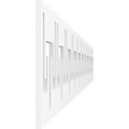 thumbnail image 3 of Ekena Millwork 46 1/4"W x 6"H x 3/8"T Victory Fretwork Moulding, Architectural Grade PVC, 3 of 13