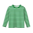 thumbnail image 6 of Going Out Tops for Junior Toddler Girl Long Sleeve Shirts Soft Cotton T-Shirts Baby Girls Crewneck Basic Tees Tops for 18M-5T, 6 of 6