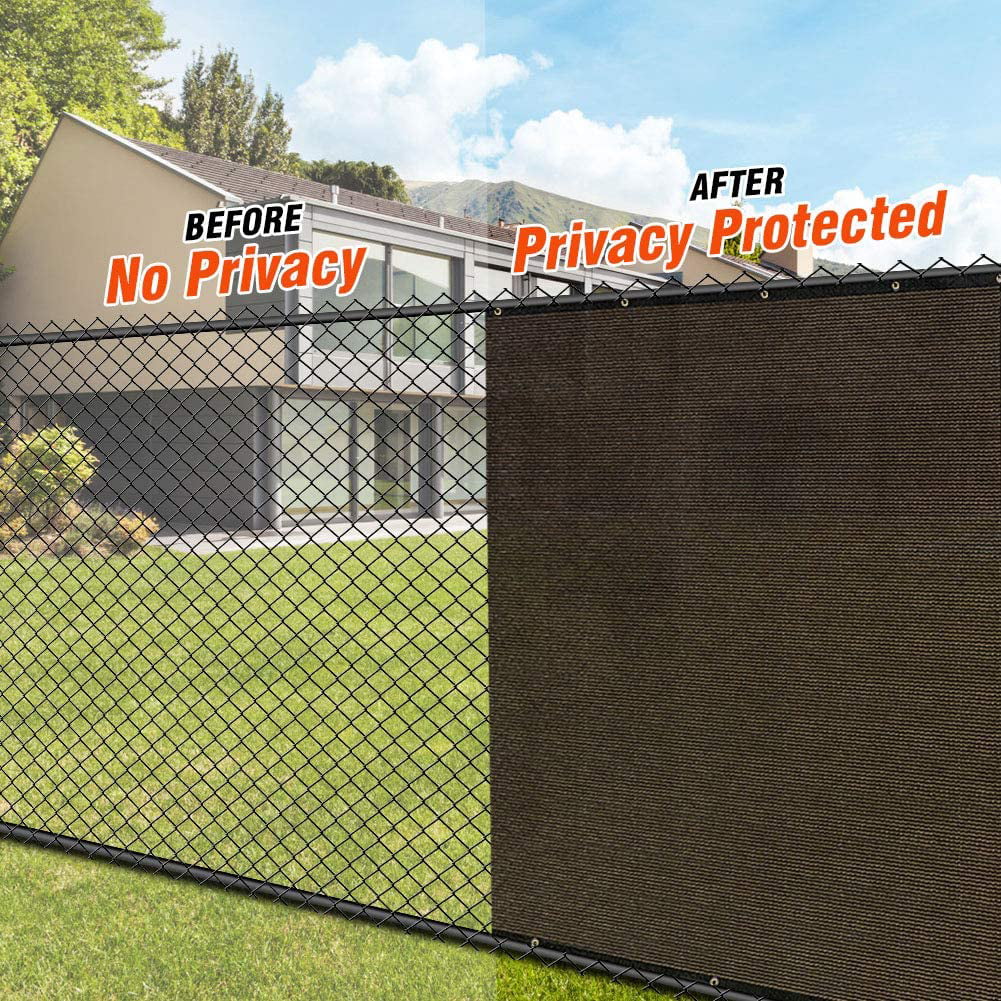 Royal Shade 4' x 25' Green Fence Privacy Screen Windscreen Cover Netting Mesh Fabric Cloth WE Custom Make Size Cable Zip Ties Included 