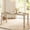 Natural Oak, variant on Natural Oak 66-Inch Dining Table for 4-6 People, Modern Mid-Century Kitchen Table with Solid Wood Legs