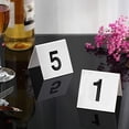 thumbnail image 4 of 10*Table Number Signs 1-10 Number Display Sign White/yellow For Dining Room Restaurant Table Tag Home Decoration Accessories, 4 of 12