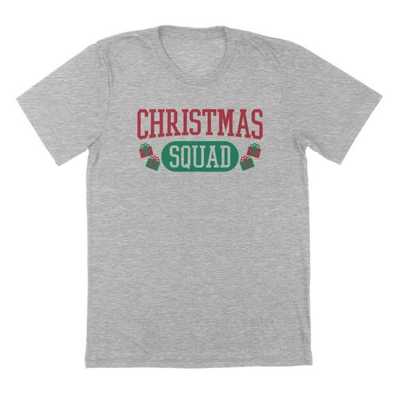 Christmas Squad Holiday Christmas Graphic Sport Grey Mens T-Shirt