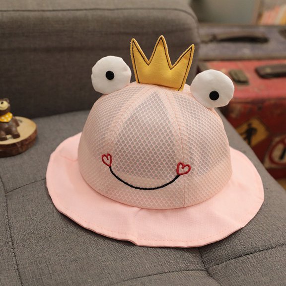 Wide Brim Fisherman Cap,Toddler Hat Cute Bucket Hat Sun UV Protection Hat for Toddler Girls Boys Outdoor Camping Hat