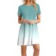 thumbnail image 1 of WILLBEST Vestidos Casuales para Mujer Cortos Vestidos Casuales de Verano para Mujer Vestidos de Verano de Manga Corta Vestidos Casuales Tipo Camiseta Faldas de Playa Mini Vestidos Extra Grande, 1 of 3