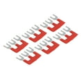thumbnail image 2 of Jumper Block Terminal Strips, Copper Conductor Fork Type Terminal Strips Flame Retardant Red  For Distribution Cabinet Boxes TB 1503, 2 of 8