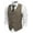 Brown, variant on Men's Casual Business Vests Lightweight Waistcoat Slim Fit Suit Vest