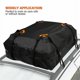 thumbnail image 5 of Bolsa de techo para coche al aire libre 420d, bolsa de equipaje para exteriores, bolsa de almacenamiento para techo de coche para acampar al aire libre, 5 of 5