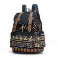 thumbnail image 5 of Yokua Women Canvas Vintinge Backpack Ethnic Backpack Bohemian Backpacks Schoolbag Daypack for Student, 5 of 9