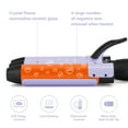 thumbnail image 4 of 32mm (1.25") Hair Crimper, Aima Beauty 3 Barrel Hair Waver Temperature Adjustable, Large Wave Curling Iron with LCD Temperature Display Dual Voltage, Purple, 4 of 8