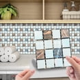 thumbnail image 1 of 10pcs 3D Crystal Tile Stickers DIY Waterproof Self-Adhesive Wall Stickers, 1 of 8