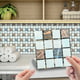 XZNGL 10pcs 3D Stickers Carreaux de Cristal DIY Autocollants Muraux Adhésifs Imperméables à l'Eau – image 2 sur 9