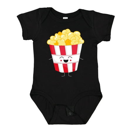 

Inktastic Cute Kawaii Popcorn Gift Baby Boy or Baby Girl Bodysuit