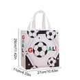 thumbnail image 5 of PLPPYFS 12 Pack Soccer Goodie Bags with 3 Styles Available Reusable Party Favor Bags with Handles Soccer Birthday Gift Bags for Sports Team Snack Bags, Themed Party Supplies for Boys & Girls, 5 of 6