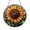 Acrylic 3.5 Inch, variant on Sunflower Floral Stained Glass Suncatcher for Window Display, Circular Sun Catcher Decor, Nature Lover Gift