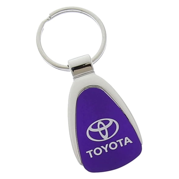 Toyota Tear Drop Key Ring (Purple)