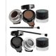 thumbnail image 4 of Juego de crema delineador de ojos 2 en 1, polvo profesional para cejas de larga duración con pincel, negro y marrón Sailing, 4 of 10