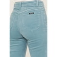 thumbnail image 4 of Rolla's Women's Boot Barn Eastcoast Corduroy Flare Jeans Teal 24W x 28L, 4 of 4