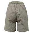 thumbnail image 3 of Sngxgn Low Waist Shorts Y2K, Summer Casual Baggy Trendy Cargo Shorts Women with Pockets(Khaki,XL), 3 of 8
