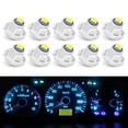 thumbnail image 1 of 10Pcs T3 Led Bulb T4.2 T4.7 Led Auto Dashboard Instrument Cluster Light Car Instrument Panel Lamp 3030 Chips Indicator Light 12V, 1 of 3