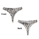thumbnail image 3 of Fotbe Leopard And Zebra Tanga Sin Costuras para Mujer con Estampado – Panties Invisibles, Transpirables y Cómodos para Uso Diario-Medium, 3 of 6