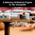 thumbnail image 6 of Open Box LEGO Star Wars: Return of the Jedi Home One Starcruiser Building Set for Adults - Star Wars Collectible Set With Display Stand - Includes Nebulon-B Medical Frigate - 75405, 6 of 8